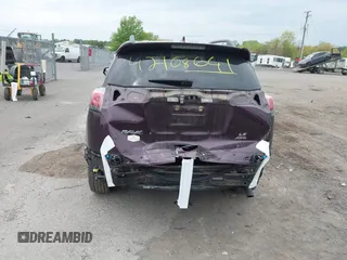 2018 Toyota RAV4 LE with VIN 2T3BFREV9JW771845, listed as a IAAI auction lot 42108641 with 127,394 mi miles. Bid and sale history available at carsss.com. Image 6.