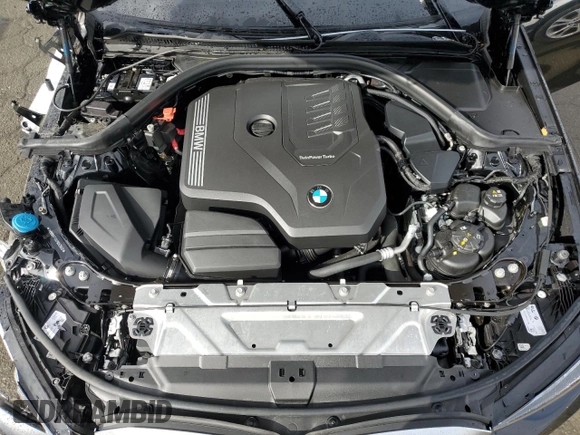 2023 BMW 3 Series 330i xDrive with VIN 3MW89FF0XP8D57640, listed as a Copart auction lot 45045985 with 24,368 mi miles and Salvage Title. Bid and sale history available at carsss.com. Image 11.