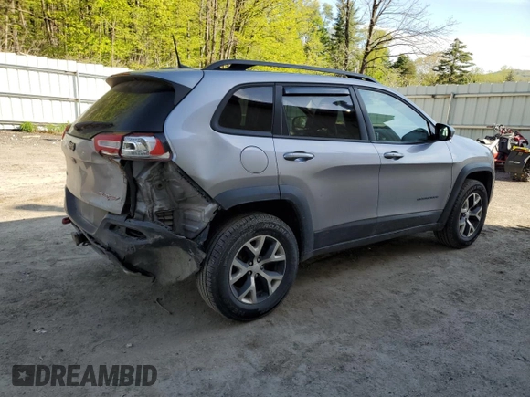 2017 Jeep Cherokee Trailhawk L Plus с VIN 1C4PJMBS0HD214427, выставлен на аукционе Copart как лот 57035035 с пробегом 123 957 миль миль и Списание • Salvage title. История ставок и продаж доступна на DreamBid. Изображение 3.