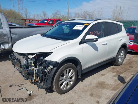 2013 Toyota RAV4 Limited with VIN 2T3DFREV6DW004791, listed as a IAAI auction lot 42021607 with 214,689 mi miles. Bid and sale history available at carsss.com. Image 18.
