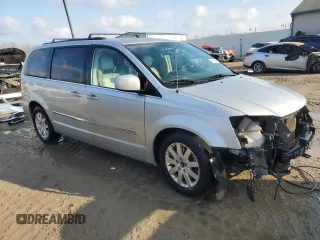 2012 Chrysler Town & Country Touring with VIN 2C4RC1BG8CR186265, listed as a Copart auction lot 46368575 with 194,259 mi miles and Salvage Title. Bid and sale history available at DreamBid. Image 4.