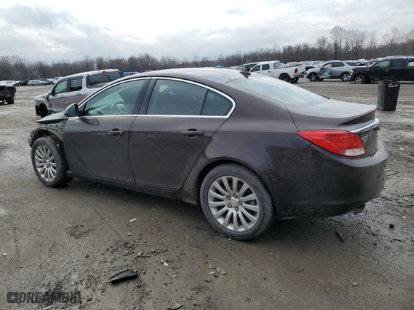 2011 Buick Regal CXL Turbo TO2 with VIN W04GW5EV4B1058196, listed as a Copart auction lot 84065654 with 81,609 mi miles and Salvage Title. Bid and sale history available at carsss.com. Image 2.