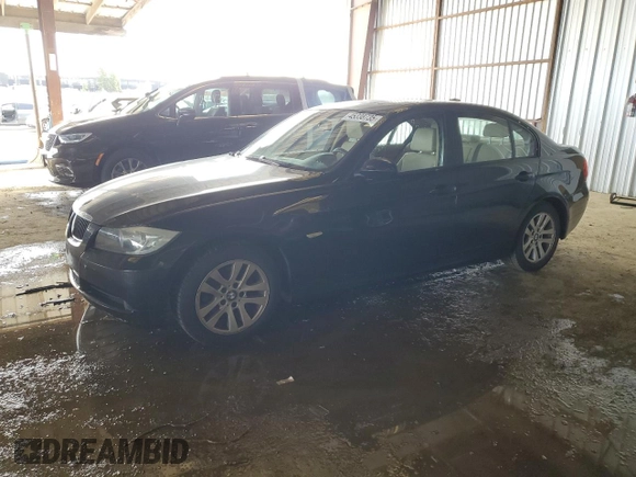2006 BMW 3 Series 325i with VIN WBAVB13566KX62207, listed as a Copart auction lot 45338735 with 90,070 mi miles and Clean Title. Bid and sale history available at carsss.com. Image 1.