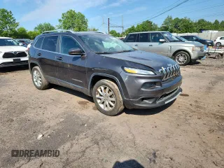 2016 Jeep Cherokee Limited z VIN 1C4PJMDB7GW249210, wystawiony jako Copart lot #53677845 z przebiegiem 93 044 mil mil oraz Szkoda całkowita • Salvage title. Historia ofert i sprzedaży dostępna na DreamBid. Obrazek 4.
