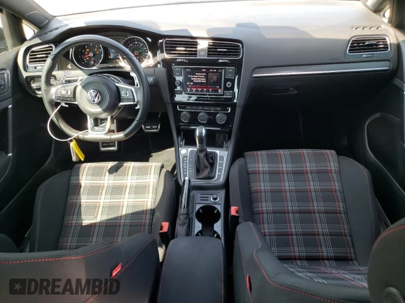 2019 Volkswagen Golf GTI S with VIN 3VW6T7AU1KM016197, listed as a Copart auction lot 71341103 with 45,587 mi miles. Bid and sale history available at carsss.com. Image 8.