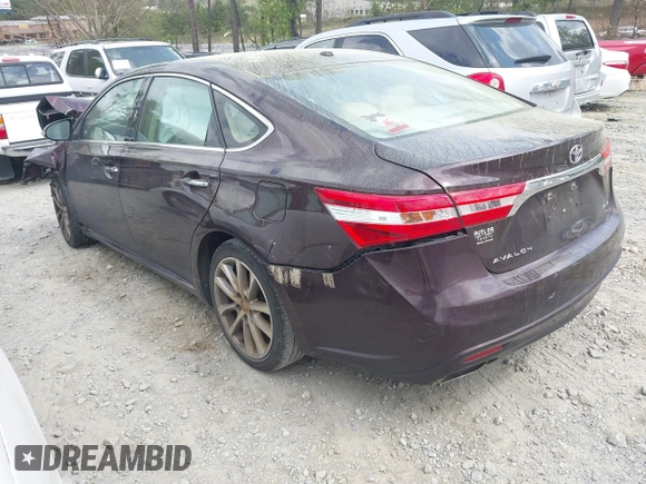 2014 Toyota Avalon Limited with VIN 4T1BK1EB1EU116371, listed as a IAAI auction lot 41936991 with Not Provided miles and . Bid and sale history available at DreamBid. Image 3.