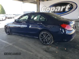 2019 Mercedes-Benz C 300 with VIN 55SWF8DB9KU313487, listed as a Copart auction lot 54217665 with 41,651 mi miles and Salvage Title. Bid and sale history available at DreamBid. Image 2.