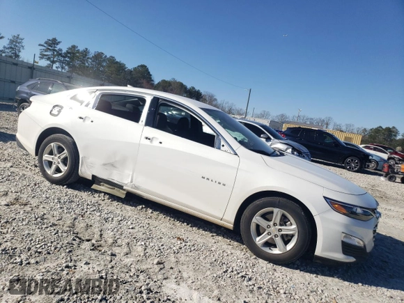 2024 Chevrolet Malibu LS with VIN 1G1ZC5ST4RF178726, listed as a Copart auction lot 47872525 with 20,588 mi miles and Salvage Title. Bid and sale history available at DreamBid. Image 4.