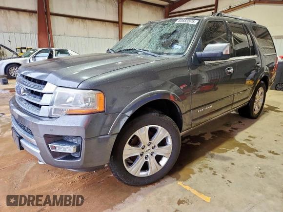 2015 Ford Expedition Platinum with VIN 1FMJU1MT7FEF22120, listed as a Copart auction lot 60683575 with 178,335 mi miles and Clean title. Bid and sale history available at DreamBid. Image 1.
