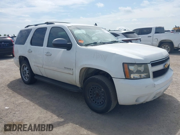 2008 Chevrolet Tahoe LTZ with VIN 1GNFC13J28R231248, listed as a IAAI auction lot 42781401 with 282,759 mi miles and . Bid and sale history available at DreamBid. Image 1.
