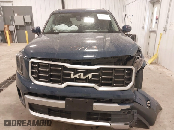 2023 Kia Telluride S with VIN 5XYP6DGC1PG348835, listed as a IAAI auction lot 41985119 with 34,701 mi miles and . Bid and sale history available at DreamBid. Image 12.