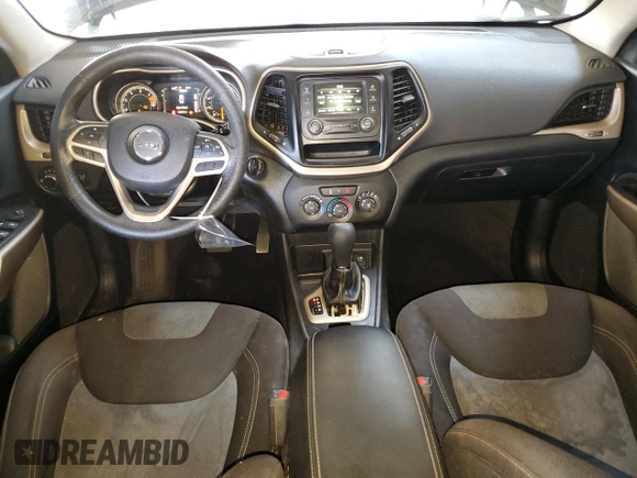 2017 Jeep Cherokee Sport with VIN 1C4PJLAB0HW592165, listed as a Copart auction lot 65184645 with 154,315 mi miles and Clean title. Bid and sale history available at DreamBid. Image 8.