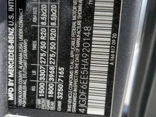 2017 Mercedes-Benz GLS with VIN 4JGDF6EE5HA920148, listed as a Copart auction lot 53545475 with 125,344 mi miles and Salvage Title. Bid and sale history available at carsss.com. Image 14.