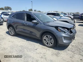2021 Ford Escape SEL Hybrid with VIN 1FMCU0CZ4MUB20681, listed as a Copart auction lot 68497004 with 15,279 mi miles and Salvage title. Bid and sale history available at DreamBid. Image 4.
