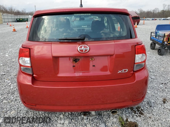 2010 Scion xD with VIN JTKKU4B4XAJ055709, listed as a Copart auction lot 53341115 with 126,047 mi miles and Clean Title. Bid and sale history available at carsss.com. Image 6.