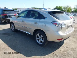 2012 Lexus RX 350 with VIN 2T2BK1BA1CC143298, listed as a IAAI auction lot 42359587 with 165,176 mi miles and . Bid and sale history available at DreamBid. Image 3.