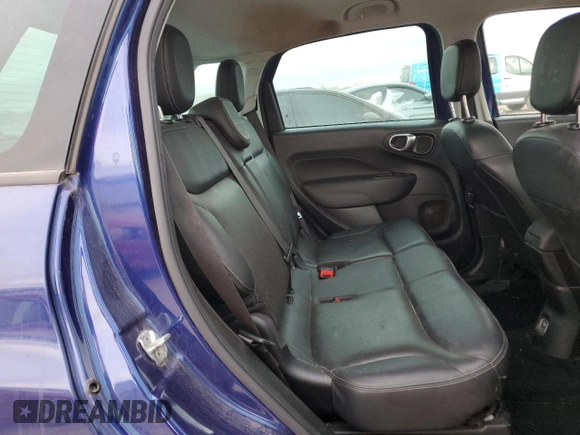 2018 FIAT 500L Trekking with VIN ZFBCFADH9JZ041163, listed as a Copart auction lot 80612384 with 108,385 mi miles and Salvage Title. Bid and sale history available at carsss.com. Image 10.