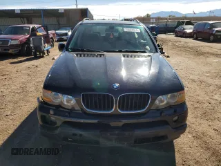 2005 BMW X5 3.0i with VIN 5UXFA13575LY19225, listed as a Copart auction lot 79002024 with 0 mi miles and Salvage Title. Bid and sale history available at carsss.com. Image 5.