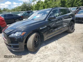 2019 Jaguar F-Pace 25t Prestige with VIN SADCK2FX4KA358775, listed as a Copart auction lot 61371745 with 79,775 mi miles and Non repairable. Bid and sale history available at DreamBid. Image 1.