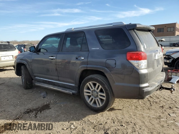2010 Toyota 4Runner Trail with VIN JTEBU5JR6A5024617, listed as a Copart auction lot 47258695 with 189,729 mi miles and Salvage Title. Bid and sale history available at DreamBid. Image 2.