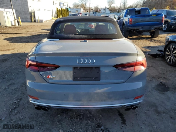 2019 Audi S5 Cabriolet Premium Plus with VIN WAUY4GF50KN001168, listed as a Copart auction lot 70566182 with NaN miles. Bid and sale history available at carsss.com. Image 6.