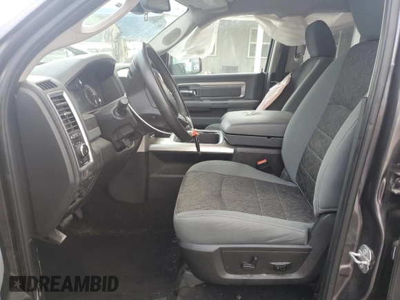 2018 Ram 1500 Big Horn with VIN 1C6RR7LT7JS281562, listed as a Copart auction lot 57679885 with 119,213 mi miles and Salvage title. Bid and sale history available at DreamBid. Image 7.