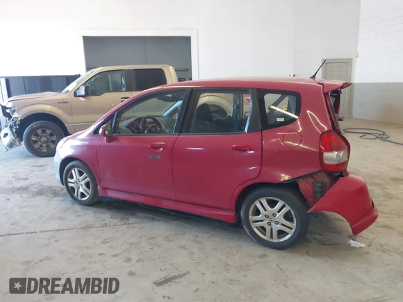2007 Honda Fit Sport with VIN JHMGD37617S001346, listed as a IAAI auction lot 41825351 with 233,735 mi miles. Bid and sale history available at carsss.com. Image 15.