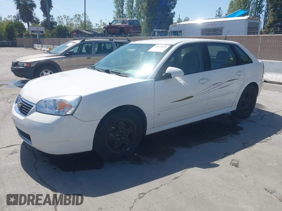 2007 Chevrolet Malibu Maxx LT with VIN 1G1ZT68N97F234591, listed as a IAAI auction lot 42078855 with 199,274 mi miles. Bid and sale history available at carsss.com. Image 2.
