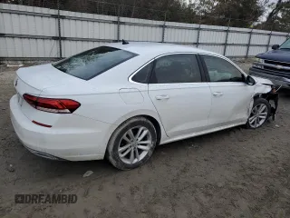 2020 Volkswagen Passat SE with VIN 1VWSA7A39LC007052, listed as a Copart auction lot 42556665 with 88,846 mi miles and Salvage title. Bid and sale history available at DreamBid. Image 3.