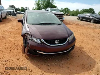 2014 Honda Civic LX with VIN 2HGFB2F57EH519196, listed as a Copart auction lot 53933895 with 297,351 mi miles and Salvage Title. Bid and sale history available at DreamBid. Image 13.