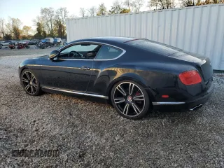 2013 Bentley Continental GT with VIN SCBFT7ZAXDC081537, listed as a Copart auction lot 77930564 with 31,107 mi miles and Salvage Title. Bid and sale history available at DreamBid. Image 2.