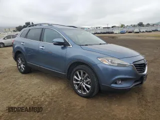 2015 Mazda CX-9 Grand Touring with VIN JM3TB2DV9F0466485, listed as a Copart auction lot 53745715 with 79,452 mi miles and Salvage title. Bid and sale history available at DreamBid. Image 4.