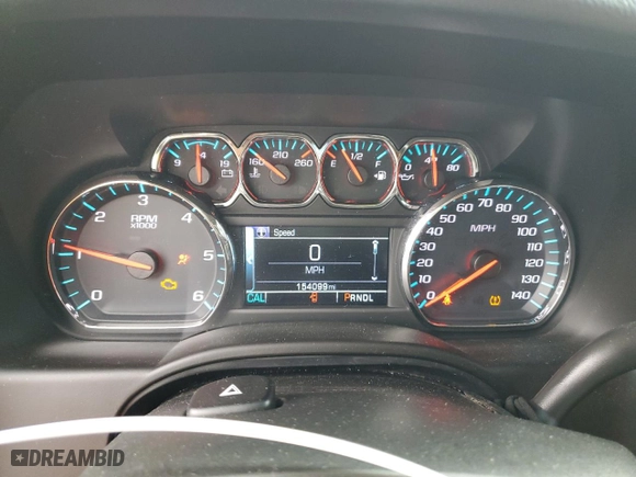 2017 Chevrolet Tahoe LS with VIN 1GNSCAKC6HR259734, listed as a Copart auction lot 43652265 with 154,099 mi miles and Salvage Title. Bid and sale history available at carsss.com. Image 9.