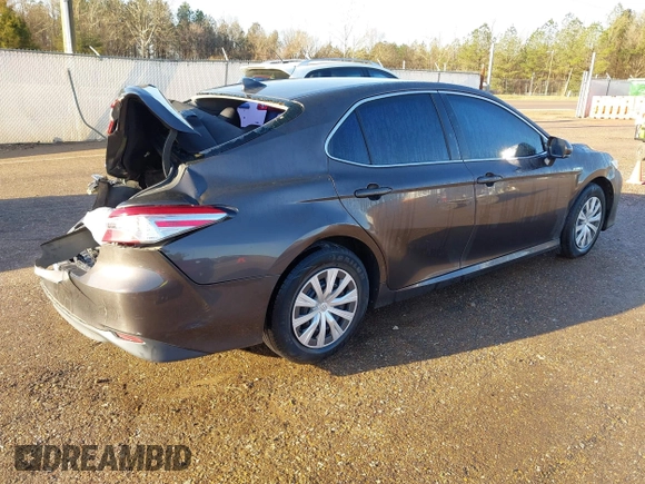 2019 Toyota Camry Hybrid LE z VIN 4T1B31HK4KU516123, wystawiony jako IAAI lot #41733410 z przebiegiem 98 273 mil mil oraz . Historia ofert i sprzedaży dostępna na DreamBid. Obrazek 4.