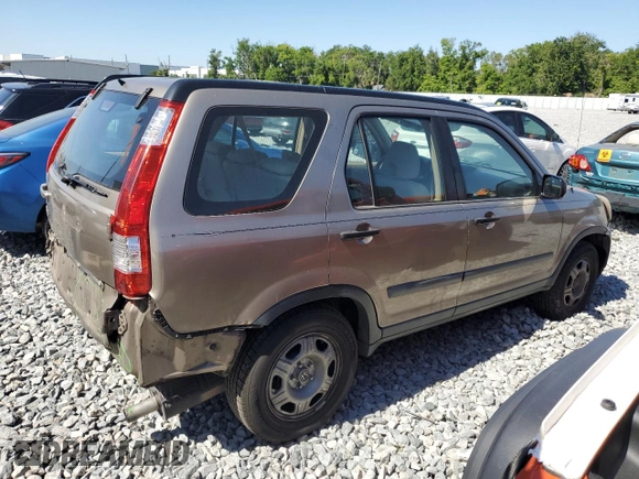 2006 Honda CR-V LX with VIN SHSRD68516U408525, listed as a Copart auction lot 52721685 with 213,827 mi miles and Salvage Title. Bid and sale history available at DreamBid. Image 3.