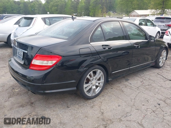 2011 Mercedes-Benz C-Class C 300 Sport with VIN WDDGF5EB7BA528433, listed as a IAAI auction lot 42027704 with 201,232 mi miles. Bid and sale history available at carsss.com. Image 4.