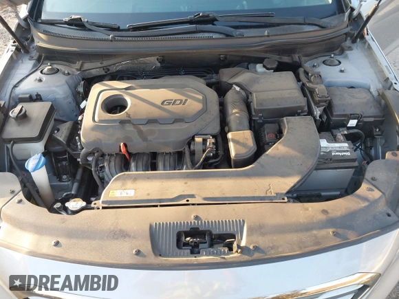 2015 Hyundai Sonata 2.4L Sport with VIN 5NPE34AF4FH019959, listed as a IAAI auction lot 41020000 with 129,535 mi miles. Bid and sale history available at carsss.com. Image 10.