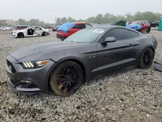 2015 Ford Mustang GT with VIN 1FA6P8CF8F5348585, listed as a Copart auction lot 56290945 with 94,706 mi miles and Salvage title. Bid and sale history available at DreamBid. Image 1.