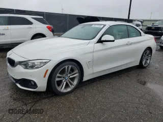 2016 BMW 4 Series 428i z VIN WBA3V7C55G5A24757, wystawiony jako Copart lot #55070105 z przebiegiem 53 923 mil mil oraz Szkoda całkowita • Salvage title. Historia ofert i sprzedaży dostępna na DreamBid. Obrazek 1.