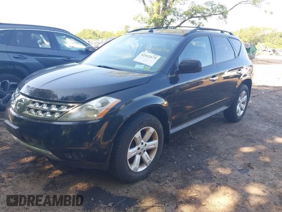 2006 Nissan Murano SL z VIN JN8AZ08WX6W534510, wystawiony jako IAAI lot #42412675 z przebiegiem 105 923 mil mil oraz . Historia ofert i sprzedaży dostępna na DreamBid. Obrazek 2.
