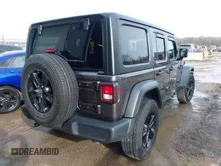2023 Jeep Wrangler Sport S with VIN 1C4HJXDN6PW653924, listed as a IAAI auction lot 41413689 with 15,278 mi miles and . Bid and sale history available at DreamBid. Image 4.