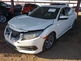 2016 Honda Civic Sedan EX with VIN 19XFC2F71GE001550, listed as a IAAI auction lot 41980420 with 118,795 mi miles. Bid and sale history available at carsss.com. Image 2.