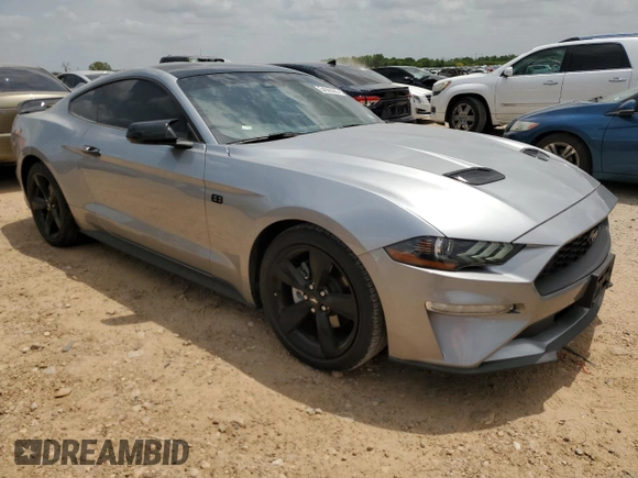 2021 Ford Mustang EcoBoost with VIN 1FA6P8TH8M5147591, listed as a Copart auction lot 54066385 with 55,768 mi miles and Clean title. Bid and sale history available at DreamBid. Image 4.