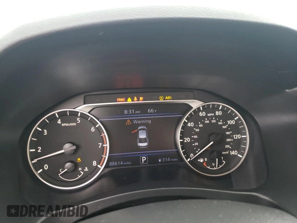 2019 Nissan Altima S with VIN 1N4BL4BV2KC252145, listed as a Copart auction lot 54529545 with 88,614 mi miles and Salvage Title. Bid and sale history available at DreamBid. Image 9.