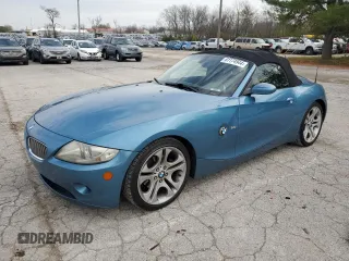 2005 BMW Z4 3.0i with VIN 4USBT53575LU11464, listed as a Copart auction lot 81174944 with 161,629 mi miles and Salvage title. Bid and sale history available at DreamBid. Image 1.