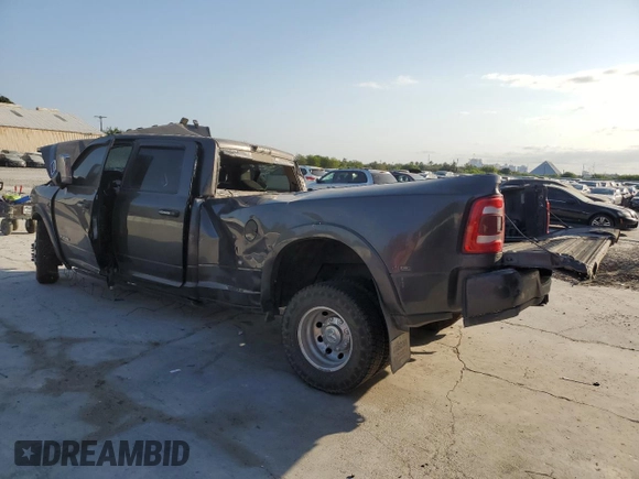2020 Ram 3500 Laramie with VIN 3C63RRJL8LG109295, listed as a Copart auction lot 76579614 with 0 mi miles and Non Repairable. Bid and sale history available at carsss.com. Image 3.