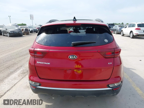 2022 Kia Sportage EX with VIN KNDPN3AC5N7990717, listed as a IAAI auction lot 41969778 with 43,536 mi miles and . Bid and sale history available at DreamBid. Image 16.