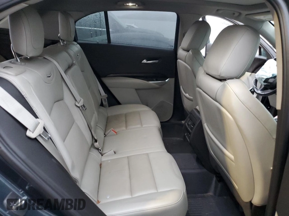 2021 Cadillac XT4 AWD Premium Luxury with VIN 1GYFZDR43MF057481, listed as a Copart auction lot 80966804 with 52,339 mi miles and Salvage Title. Bid and sale history available at carsss.com. Image 10.