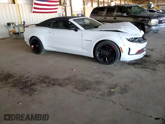 2022 Chevrolet Camaro 1LT with VIN 1G1FB3DS1N0129155, listed as a Copart auction lot 54380425 with 21,079 mi miles and Salvage Title. Bid and sale history available at DreamBid. Image 13.