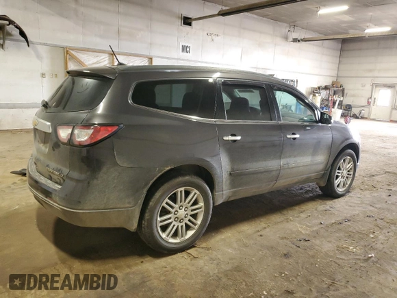 2015 Chevrolet Traverse LT with VIN 1GNKRGKD3FJ350577, listed as a Copart auction lot 51811645 with 215,276 mi miles and Clean Title. Bid and sale history available at carsss.com. Image 3.